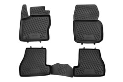 Коврики в салон для FORD Focus (III), 2011-2015, 4 шт. (Повышенная устойчивость, повышенная износостойкость) FORMAT.CARFRD00001H