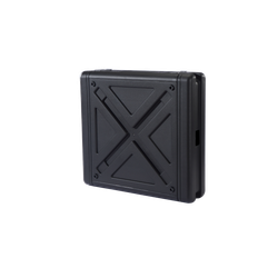 Ударопрочный пластиковый Рэковый кейс 2 юнита KZCASE@RACK2U
