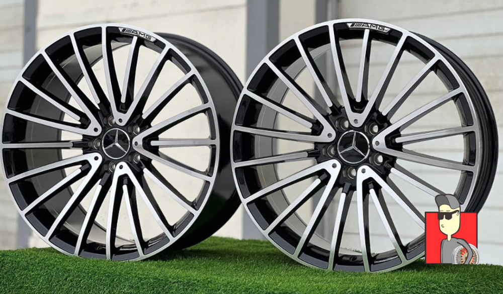 Комплект дисков Mercedes 8337F 18x8.5/9.5 et35/38 5x112