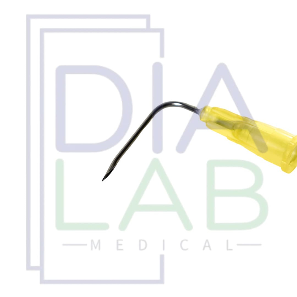 Игла Губера KDL 20G (0,9х20 мм) 5 шт изогнутая под прямым углом