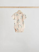 Боди с коротким рукавом для малышей Next E57-521, Серый, Бежевый