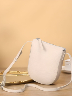 сумка женская натуральная кожа через плечо кросс боди маленькая