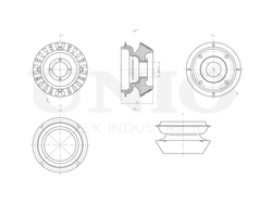 Опора амортизатора передняя UNIO RMP-13148