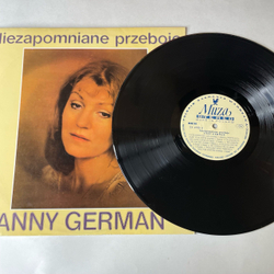 Винтажная виниловая пластинка LP Anna German Анна Герман, Niezapomniane Przeboje Anny German (Польша 1983)