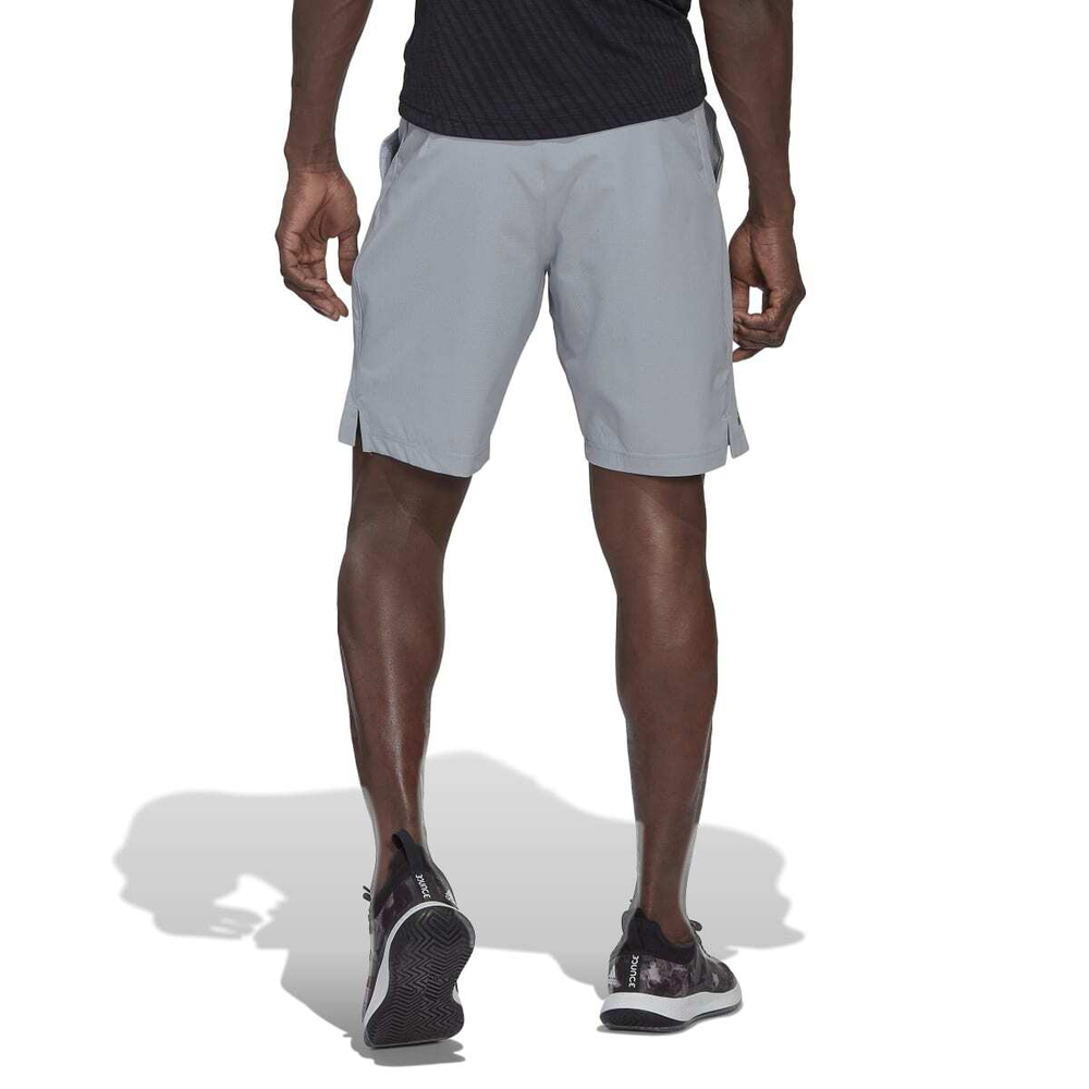 Мужские шорты теннисные Adidas Ergo Short 7" - halo silver