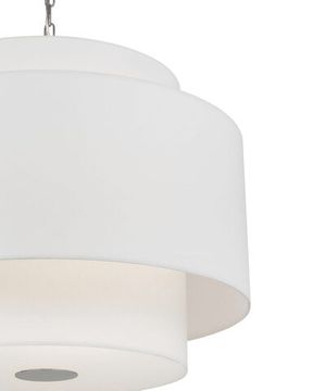 Серебряная люстра “Ларедо”