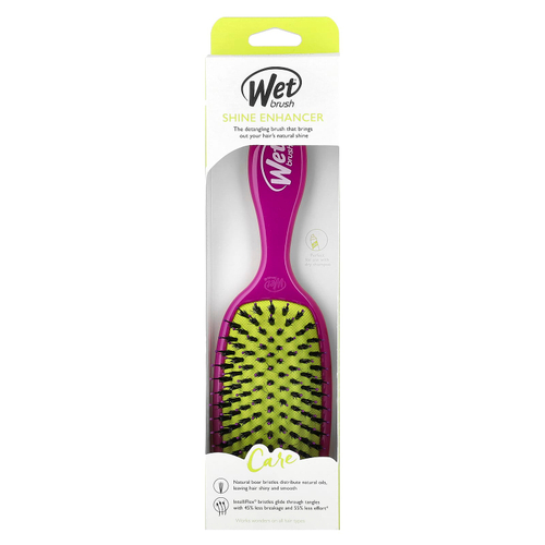 Wet Brush, Кисть для улучшения блеска, Maintain, Purple, 1 кисть