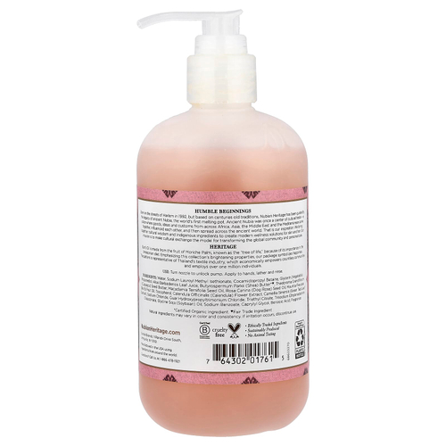 Nubian Heritage, Жидкое мыло для рук, пачули и бурити, 355 мл (12 жидк. унц.)