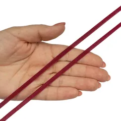 Резинка отделочная бордо 4 мм (цв. 1586), K-195/4