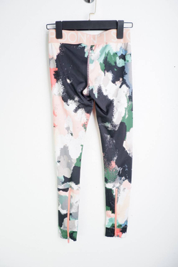 Лосины Cubus яркие, маркировка XS, визуально на 42 размер