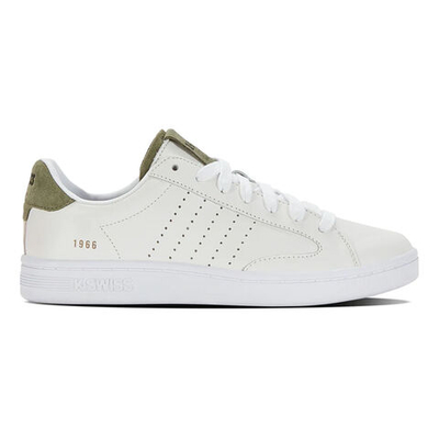 Мужские теннисные кроссовки K-Swiss Lozan Klub LTH Sneakers Men - White, Olive