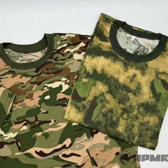 Мужская футболка камуфляж х/б, мультикам