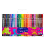 Ручка линер, Basir, цветные чернила, цветной корпус в цвет чернил, набор 36 шт