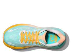 Кроссовки для бега женские Hoka Clifton 10 Сине-оранжевые