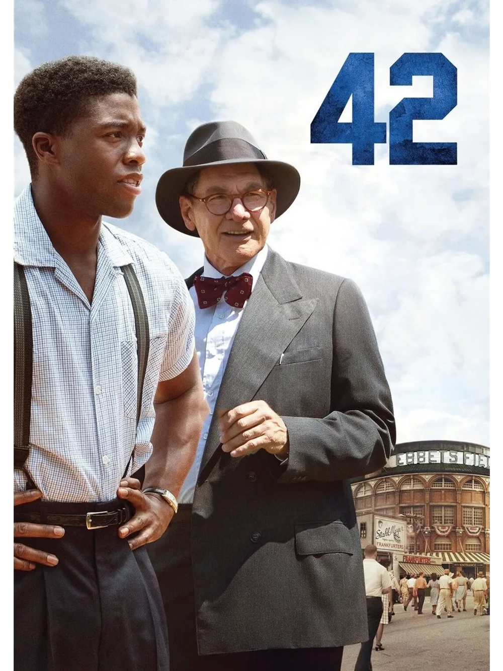 42 Реальная история легенды спорта (2013) (DVD-R)