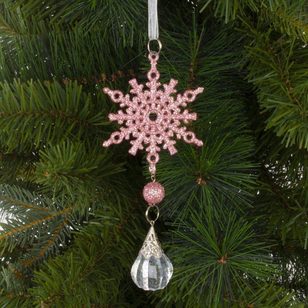 GAEM Украшение новогоднее "Снежинка", L9 W2 H16 см