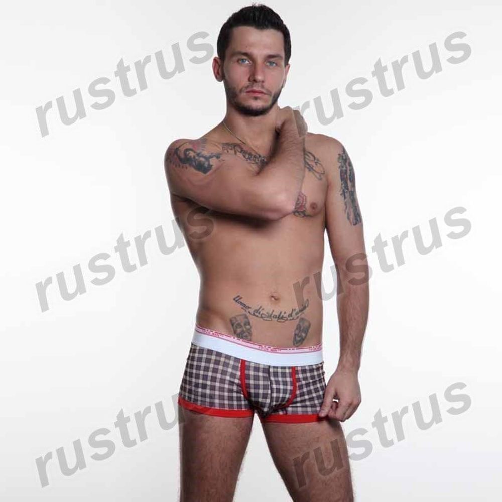 Мужские трусы хипсы коричневые YIPUN MAN