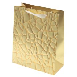 GAEM Пакет подарочный M (бумага 230г/м2, блок микс 12шт), L26 W12 H32 см, 4в.