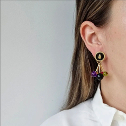 Серьги Liz Claiborne цветные шарики