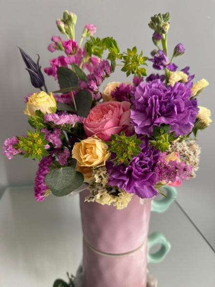 Композиция в керамической кружке «Ароматный чай»