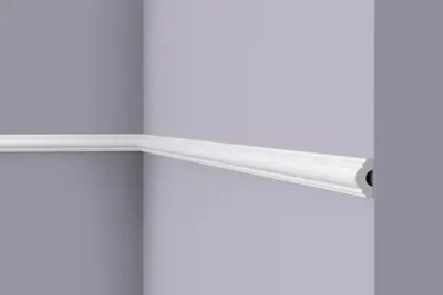 Молдинг для стен 2,5см, дюрополимер, влагостойкий, под окраску 25х12,5х2000мм