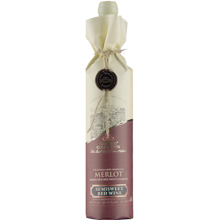Вино Gаrling Merlot красное полусладкое 0,75 л