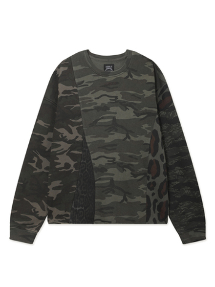Мужская Толстовка Camouflage Leopard Mixed