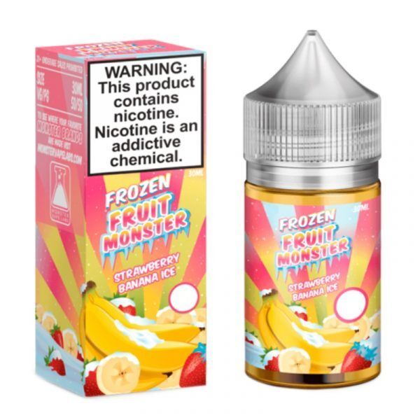 Купить Жидкость Fruit Monster Salt - Strawberry Banana 30 мл