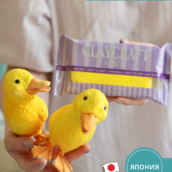 Глина цветная CLAYCRAFT by DECO™ (Желтая)