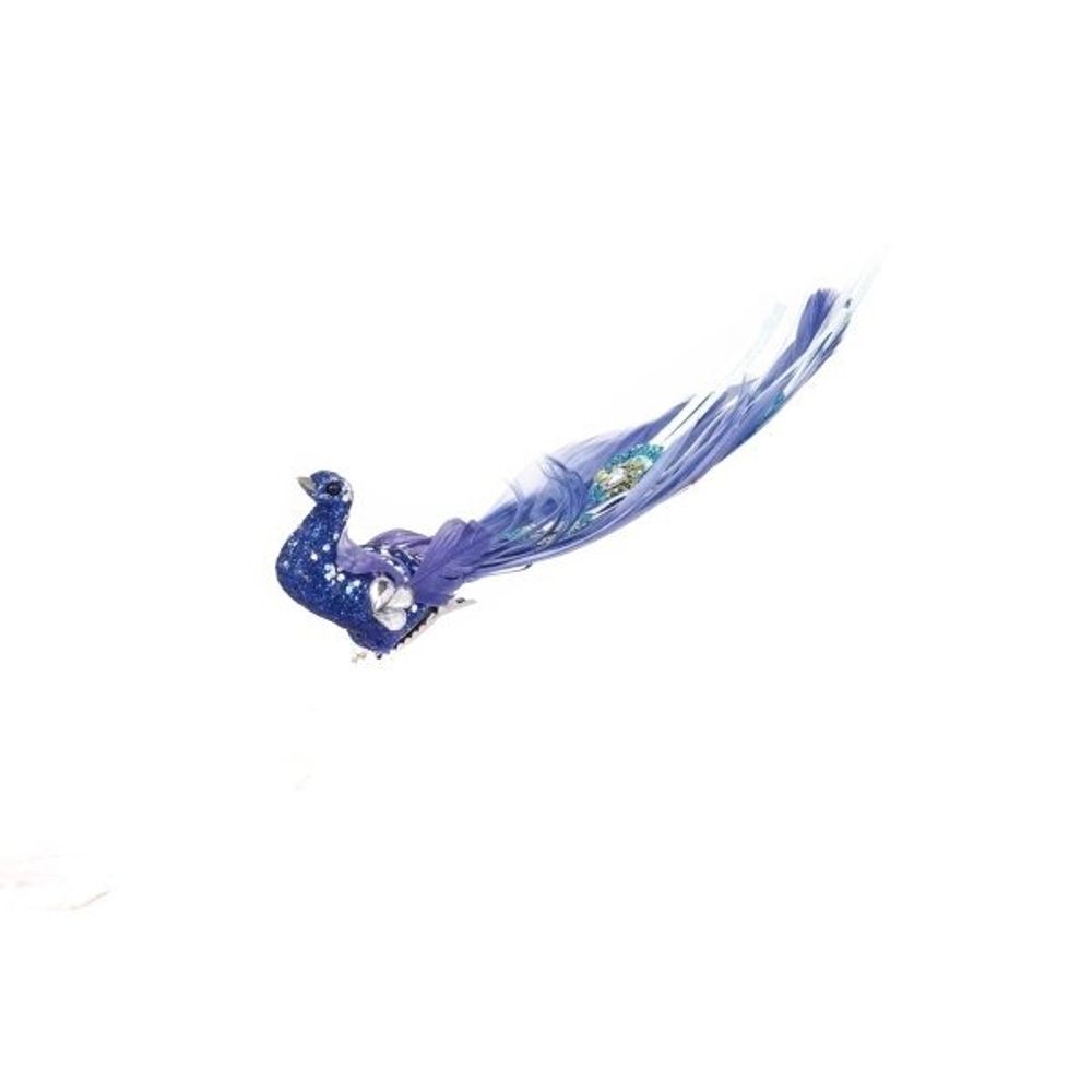 GAEM Изделие декоративное "Птичка" на клипсе, L16 W3 H4,5 см, 6в.