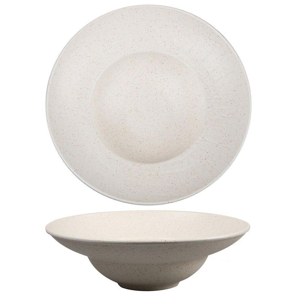 Тарелка глубокая 350 мл d 25 см h7,5 смдля пасты Elephant Ivory d 25*7,5 см, P.L. Proff Cuisine [1]