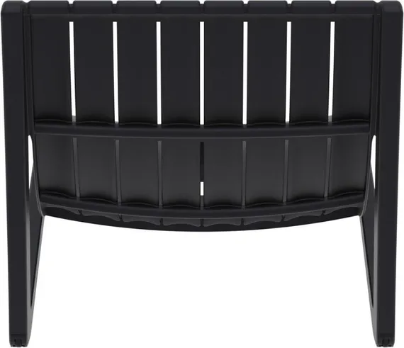 Шезлонг Slim черный