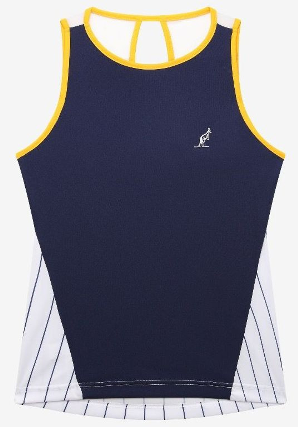 Женский топ теннисный Australian Ace Vest With Print W - небесный