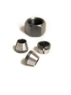 Цанга для фрезера с гайкой 8 мм, 6 мм, 6.35 мм