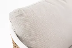 "Тоскана" лаунж-зона из искусственного ротанга, цвет соломенный