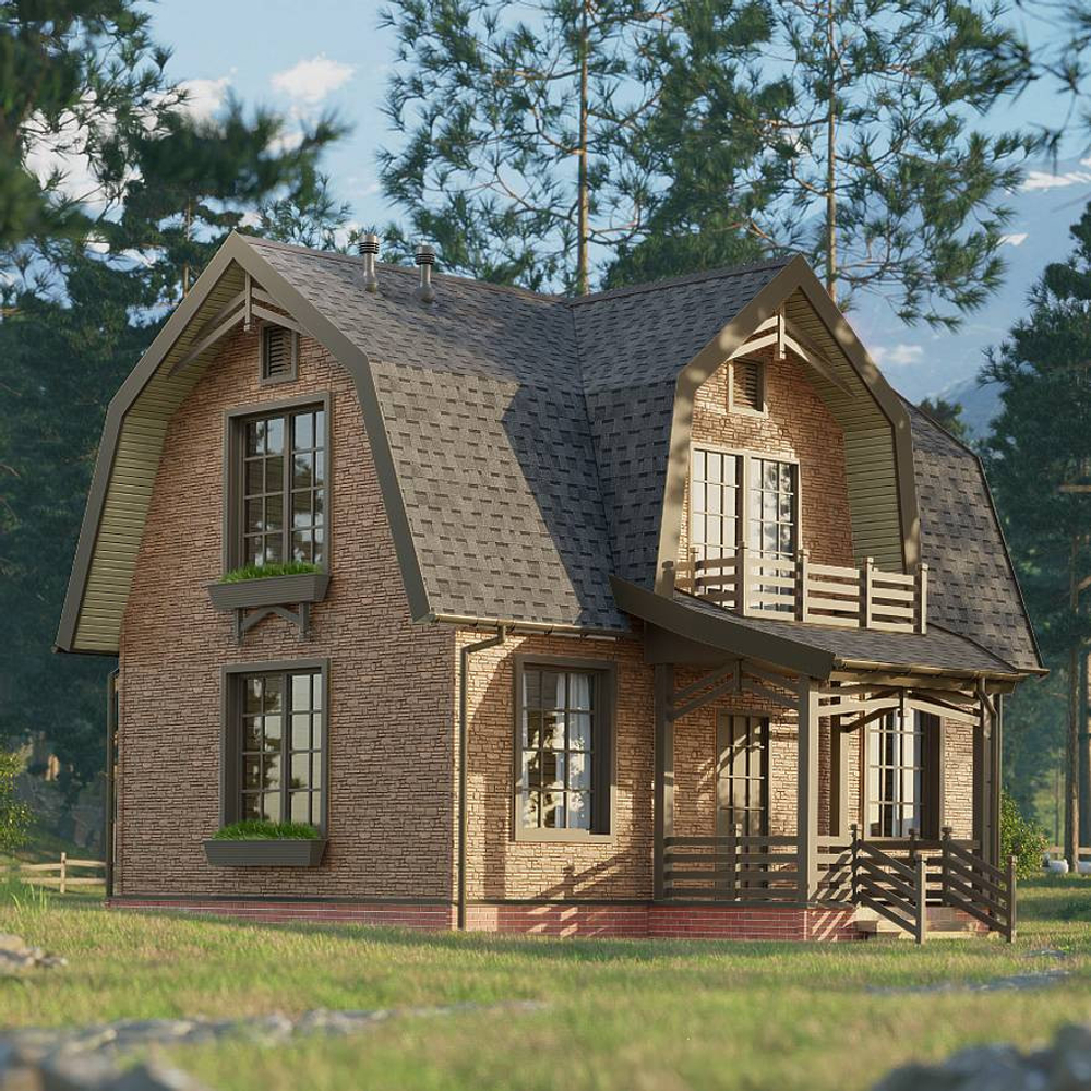 Черепица коньково-карнизная Docke PIE Premium ZRSY-1206 ежевика