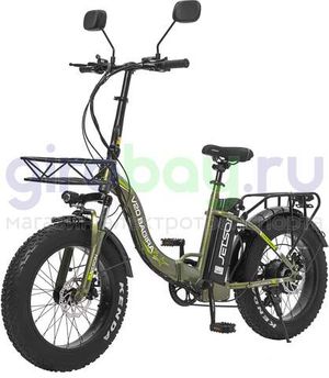 Электровелосипед Jetson V20 BAGIRA X (48v/25Ah) - Хаки фото №1