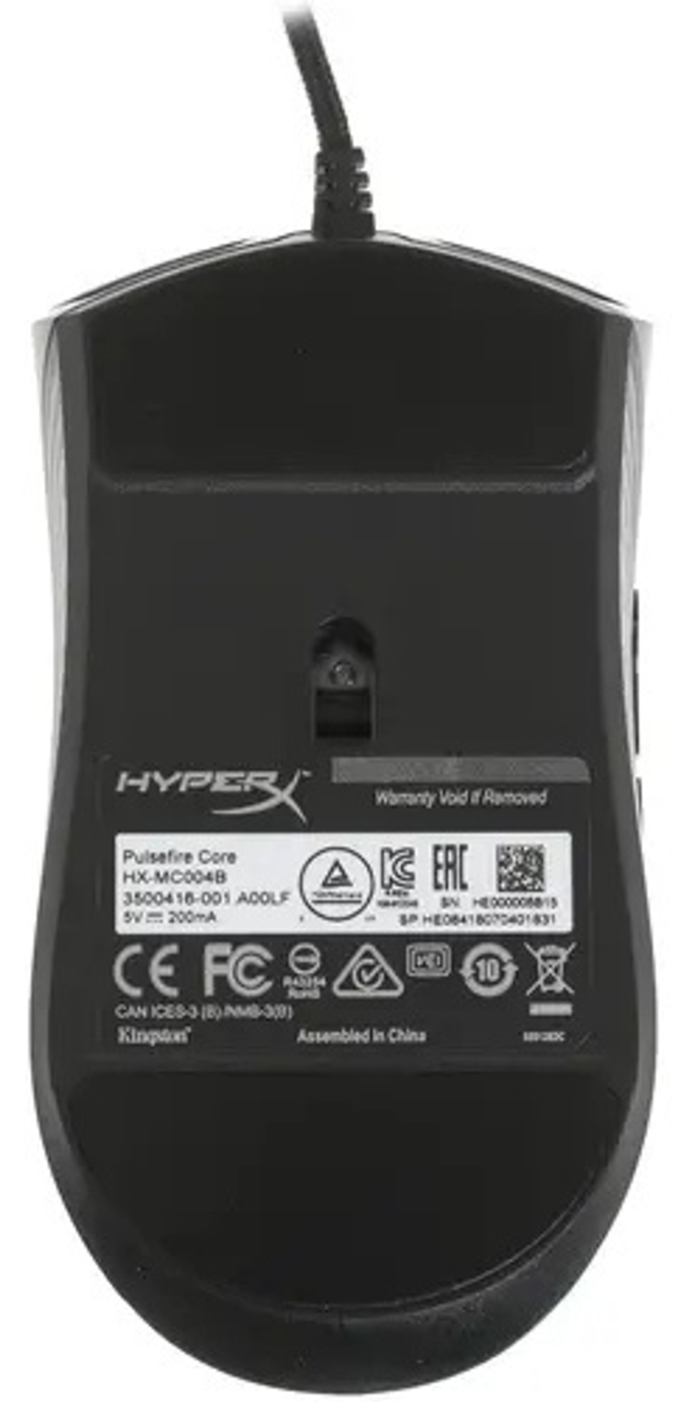 Мышь HyperX Pulsefire CORE HX-MC004B черный