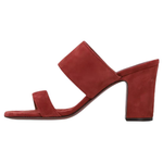 Paris Texas Slide Slippers 7.5cm Women"s Red