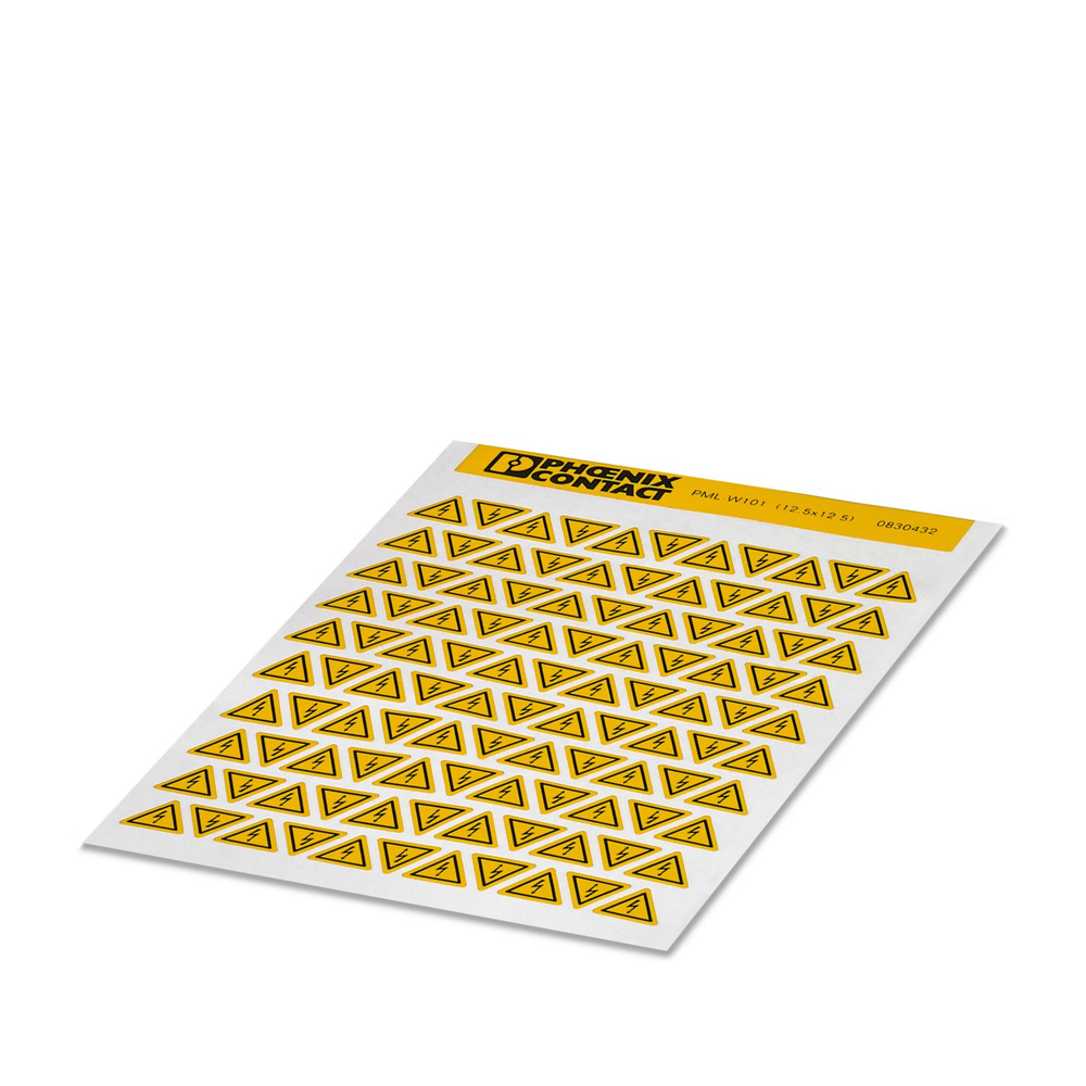 0830432 - PML-W101 (12,5X12,5) - Предупредительная табличка