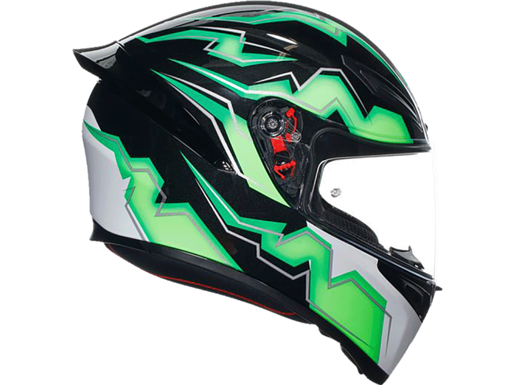 AGV K-1 ECE 2206 KRIPTON BLACK/GREEN