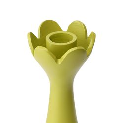 Подсвечник Laminaria, 23 см, лайм