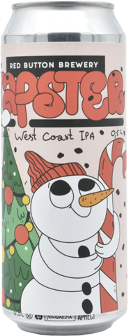 Пиво Рэд Баттон Тэпстер ИПА Батч 2025 / Red Button Tapster IPA Batch#2025 0.5 - банка