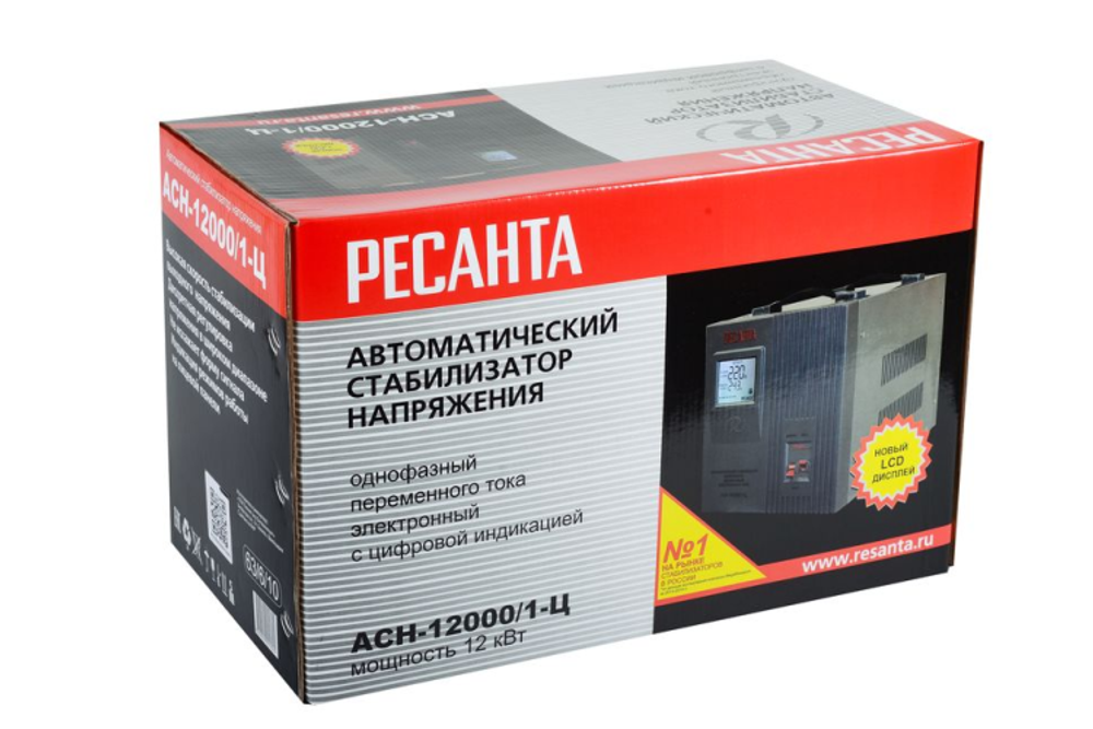 Стабилизатор напряжения Ресанта АСН-12000/1-Ц