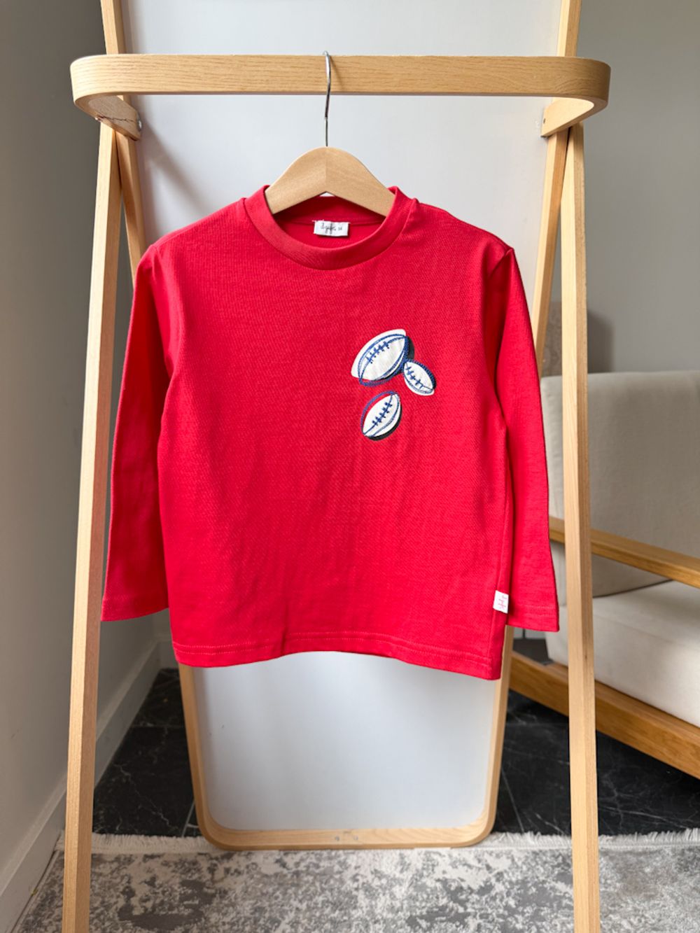 Хлопковый лонгслив Il Gufo, 98