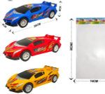 Машина инерционная «Гром», 20*9*5 см, цвет микс, пакет