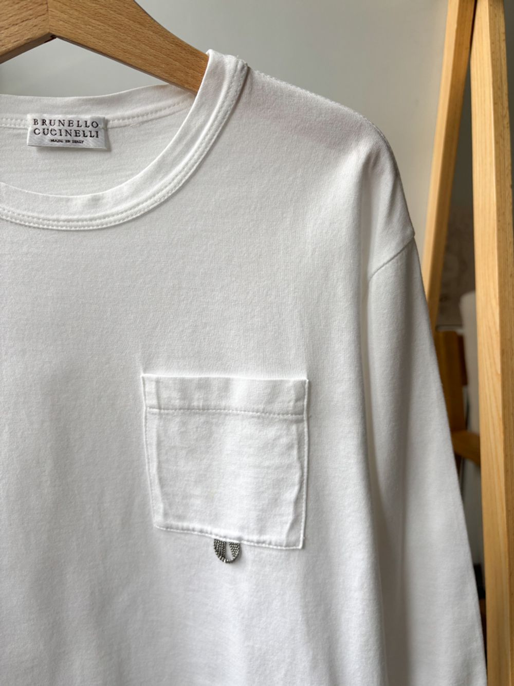 Хлопковый лонгслив Brunello Cucinelli, 116