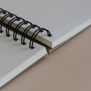 Скетчбук A5 Whitepaper на пружине