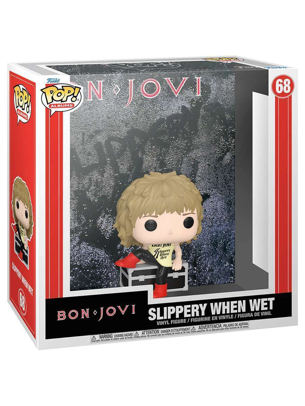 Фигурка Funko POP! Albums Bon Jovi Slippery When Wet (68) 83825