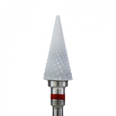 Фреза керамическая конус красная  насечка 3/32 Umbrella ST (M)